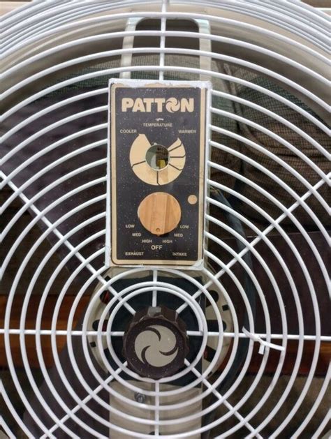 Dating Quality Patton Window Fan Post 1950 Vintage Afca Community