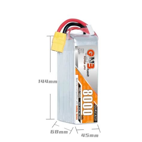 Аккумулятор Lipo для FPV дрона GAONENG GNB 8000mAh 6S 22.8V 70C XT60 ...