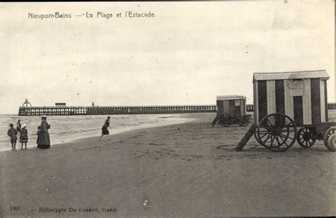 Ansichtskarte Postkarte Nieuport Bains Nieuwpoort Akpool De