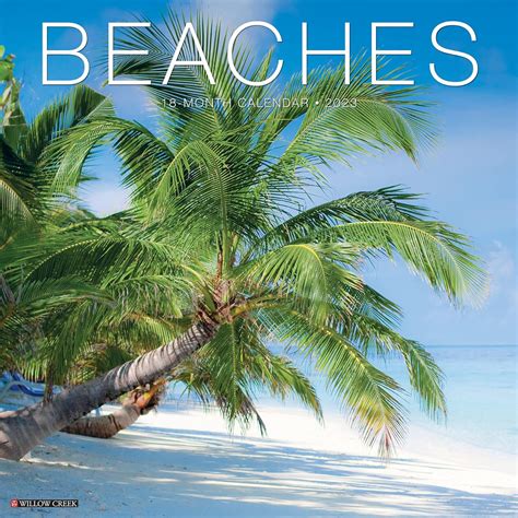 Beaches 2023 Wall Calendar Willow Creek Press 9781549224751 Amazon