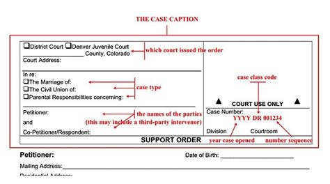 How To Read A Support Order Legal Thunder