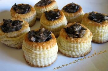 Vol Au Vent Ai Funghi Ricetta Vol Au Vent Ricetta Pasta Sfoglia