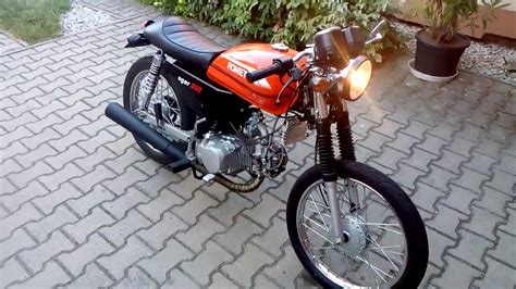 Romet Ogar Cafe Racer Cc Youtube