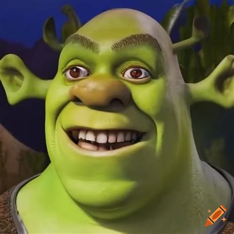Character Of Shrek From The Animated Movie On Craiyon