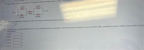 Answered The Figure Below Shows A Combination Of Connected Resistors