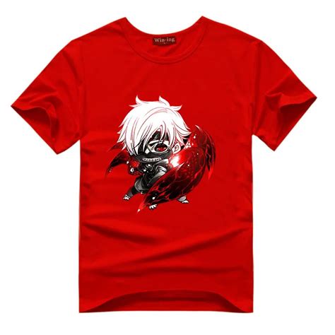 Tokyo Ghoul T Shirt Men Boy Anime T Shirt Kaneki Ken Manga Tshirt Tee In T Shirts From Mens