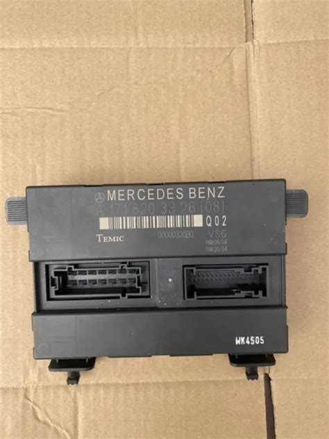 Mercedes Benz Slk R Convertible Roof Control Module Unit A