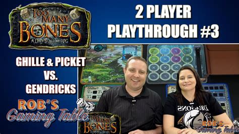 Too Many Bones Playthrough Gendricks 2 Players YouTube