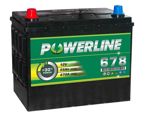 Leisure Battery 678 - Powerline Caravan/Leisure/Marine Battery