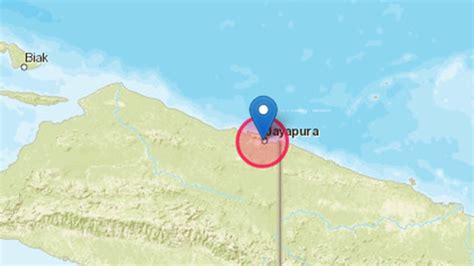 Gempa Bumi M Di Jayapura Bmkg Dipicu Aktivitas Sesar Aktif