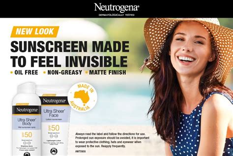 Buy Neutrogena Ultra Sheer Body Mist Sunscreen Spf 50 140g Online At Chemist Warehouse®