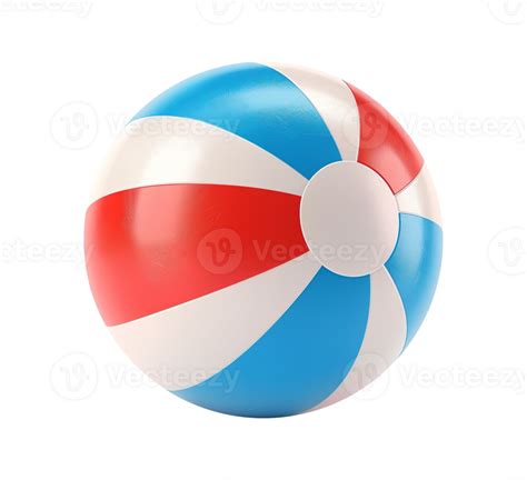 Beach Ball Isolated 46328638 Png