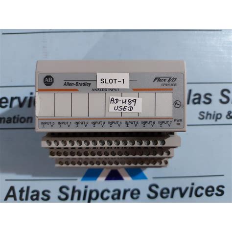 Allen Bradley Ieb Flex I O Input Module Atlas Shipcare Services