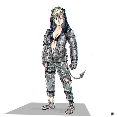 I Drew Nikaido From Dorohedoro Rfanart