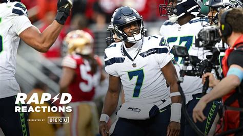 Rapid Reactions Offensive Performance Leads Seahawks To Win Over 49ers