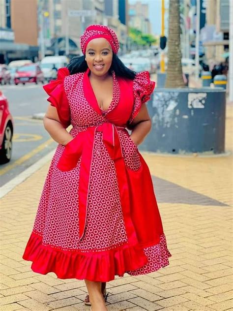 Fabulous South African Shweshwe Dresses Styles Shweshwe U