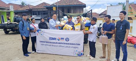 Tanggap Bencana Banjir Bri Peduli Salurkan Bantuan Pada Warga