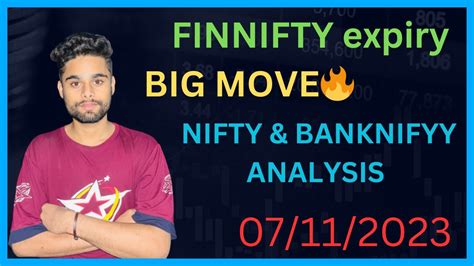 FINNIFTY EXPIRY NIFTY BANKNIFTY Analysis For Tomorrow 07 11 2023 Nifty