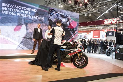 Milan ITA 05th November 2019 EICMA Show BMW Motorrad WorldSBK