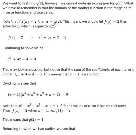 Let F X X3 X And G X X3 X For All X R If F1 Denotes The Inverse Function Of F Then The