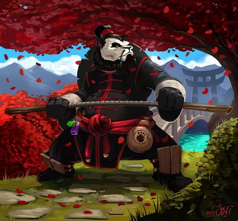 Image World Of Warcraft Fan Art Pandaren Monk By Albertochuqui