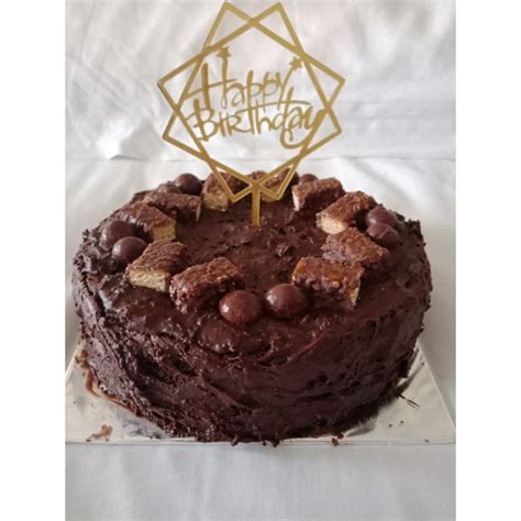 Jual Birthday Cake Kue Ulang Tahun Fudgy Brownies Diameter 20 Cm