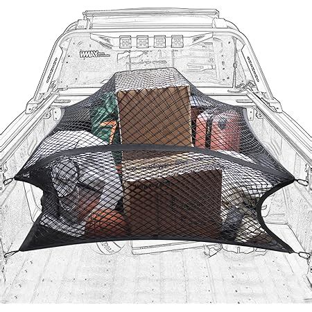 Amazon Truck Bed Net Double Layer Elastic Cargo Net Stretchable