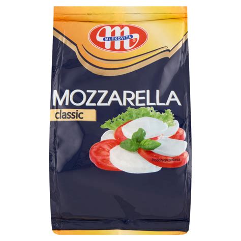 Mlekovita Ser Mozzarella classic 125 g kalorie kJ i wartości