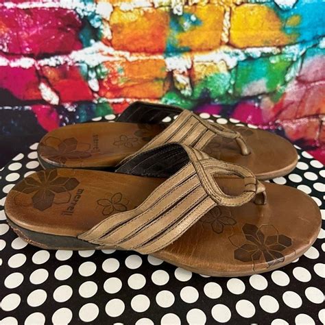 Merrell Lidia Sandal Leather Thong Flip Flop Casual Depop