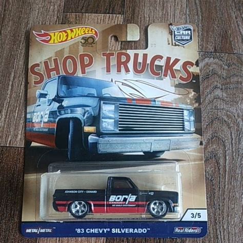Jual Hot Whees Premium Car Culture Chevy Silverado Ban Karet Shopee Indonesia