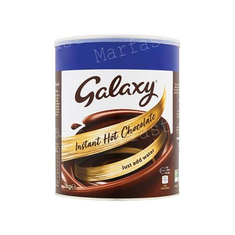 Galaxy Hot Chocolate Add Water 2kg Tub