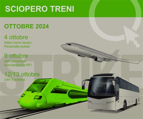 Scioperi treni ottobre 2024 ancora in Piemonte lunedì 28