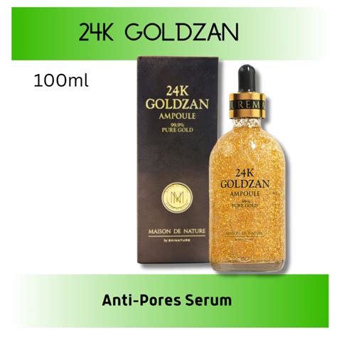 K Goldzan Ampoule Pure Gold Serum Of The Year In Korea Ml