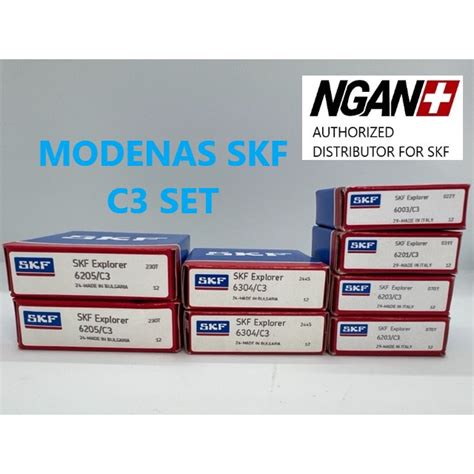 Modenas Dinamik Kriss Skf Explorer Bearing C Set Shopee