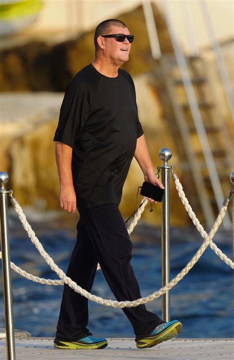 James Packer Jogs In French Riviera During 283m Superyacht Cruise Photos