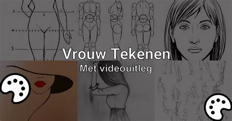 Vrouw Tekenen Met Videouitleg Tekenen Nu