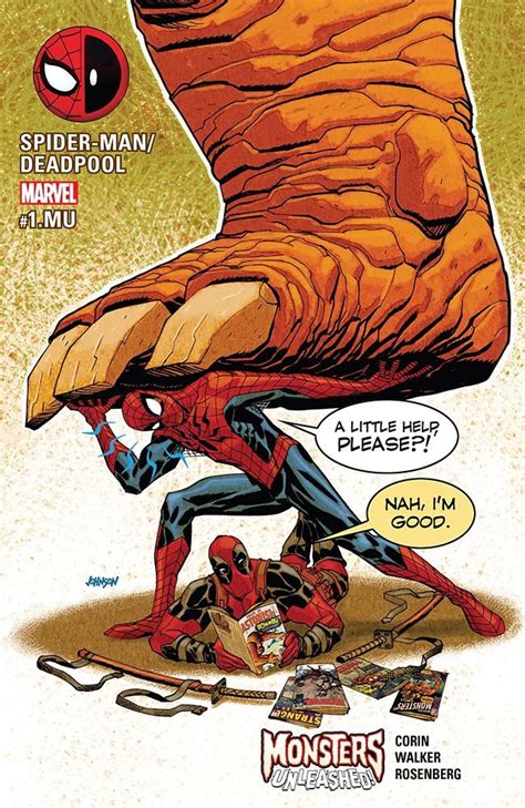 Spider Man Deadpool 1 Mu Marvel Comics