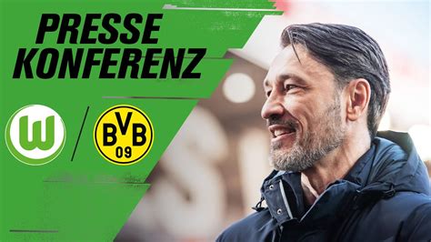 Re Live Pressekonferenz Mit Niko Kovac Vor Wolfsburg Borussia