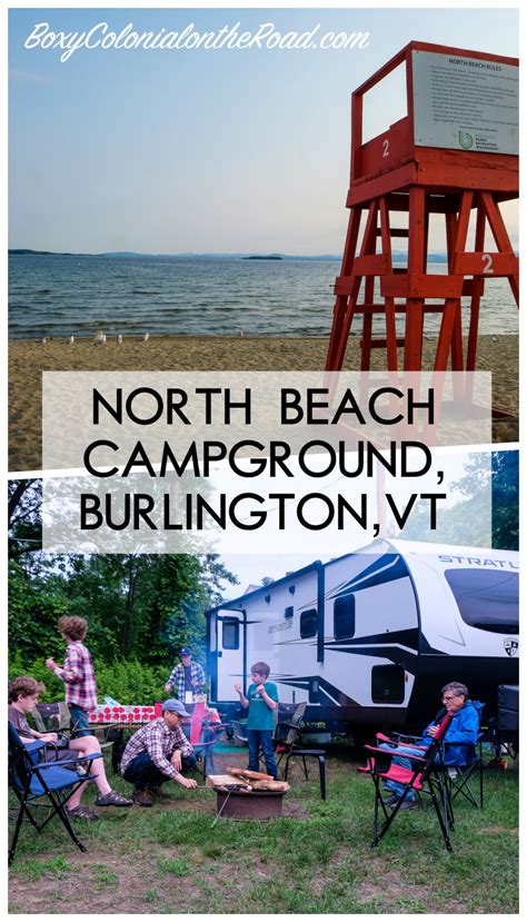 North Beach Campground In Burlington Vt Campground Review Boxy Colonial On The Road