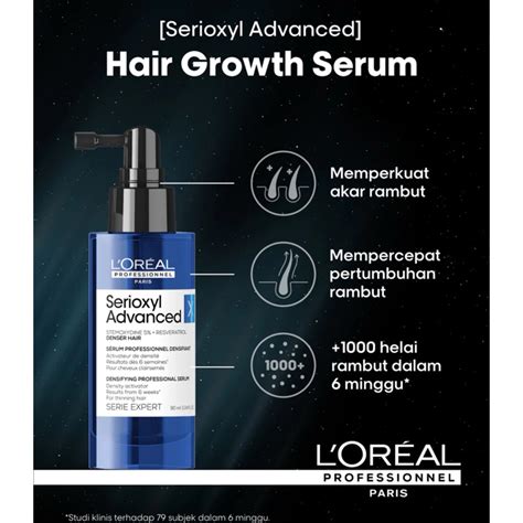 Loreal Serioxyl Denser Activator Hair Serum Ml Shopee Malaysia