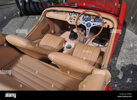 Triumph TR3 1950s Classic British Sports Car Stock Photo Alamy