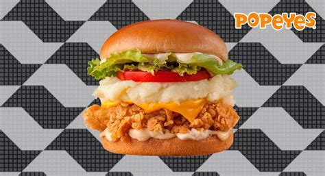 Popeyes Lança Sanduíche Com Purê De Batata Para O Aniversário De São