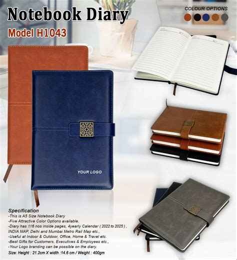 Pu Leather Cover Executive Notebook Diary At Rs Piece In Ahmedabad