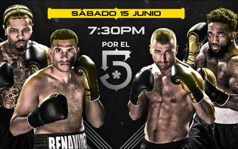 Peleas de box hoy sábado 15 de junio horarios y dónde ver la cartelera