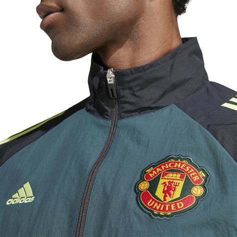 Adidas Manchester United Fc Woven Tracksuit Top