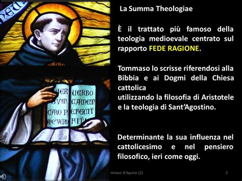 I Lumi Del Medioevo T San Tommaso D Aquino