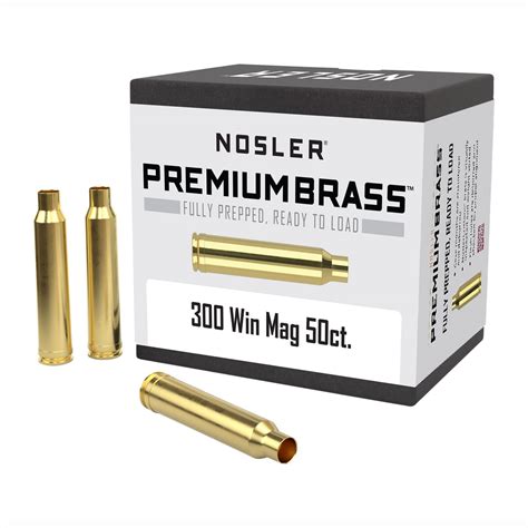 Nosler Inc Winchester Magnum Brass Case Brownells