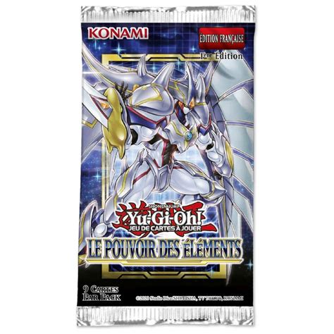 Booster Le Pouvoir Des L Ments Yu Gi Oh Deriv Store