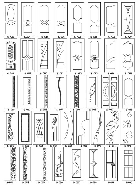 CNC Wood Carving Patterns Free DXF Files & Vectors - Free Vector