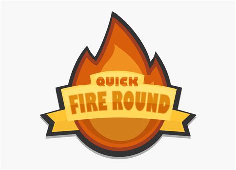 Quick Fire Round - Quick Fire Questions Clipart, HD Png Download - kindpng